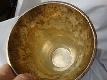 Load image into Gallery viewer, Vintage Metal Bronzed Look Leaf Motif Heavy Flared Flower Vase