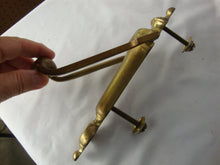Load image into Gallery viewer, Vintage Weathered Brass Pull Arm Urn Shape Door Knocker