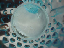 Load image into Gallery viewer, Vintage Unmarked Fenton Aqua Blue Opal Hobnail Small Creamer and Sugar Set