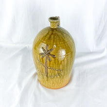 Load image into Gallery viewer, Double Signed Marvin Bailey Folk Art Pottery Yellow Speckle SC Dispensary Pottery Bottle Jug