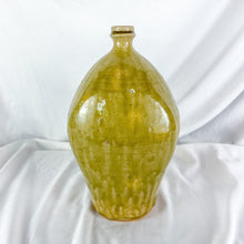 Load image into Gallery viewer, Double-Signed Marvin Bailey Yellow SC Distillery Pottery Handle-less Jug