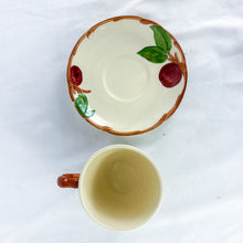 Load image into Gallery viewer, Vintage Franciscan American Apple Teacup and Saucer Set