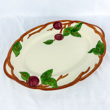 Load image into Gallery viewer, Vintage Franciscan American Apple USA Backstamp 14" Oval Serving Platter