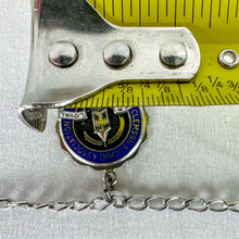 Load image into Gallery viewer, Vintage Sterling Silver Clemson Charm Bracelet