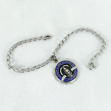 Load image into Gallery viewer, Vintage Sterling Silver Clemson Charm Bracelet