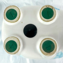 Load image into Gallery viewer, Vintage Large Blue & White Ceramic Piggy Bank