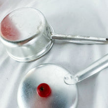 Load image into Gallery viewer, 1940's Betty & Bob Toy Cooking Utensil's Aluminum Chicken Fryer with Original Box