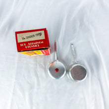 Load image into Gallery viewer, 1940's Betty & Bob Toy Cooking Utensil's Aluminum Chicken Fryer with Original Box