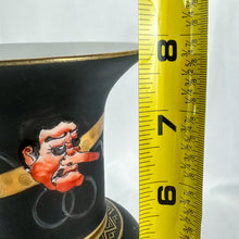 Load image into Gallery viewer, Vintage Japanese Hand-Painted Kabuki Vase
