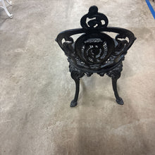 Load image into Gallery viewer, Black Cast Iron Chairs