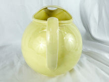 Load image into Gallery viewer, Vintage Lu-Ray Pastels USA Sunshine Yellow Ball Ceramic Pitcher