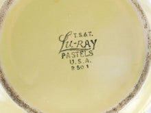 Load image into Gallery viewer, Vintage Lu-Ray Pastels USA Sunshine Yellow Ball Ceramic Pitcher