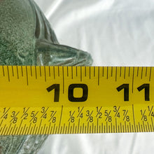 Load image into Gallery viewer, 1999 Signed Kim Black Primitive-Style Green Fish Vase