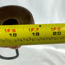 Load image into Gallery viewer, 1960s Wood & Wrought Iron 5-Candle Candelabra