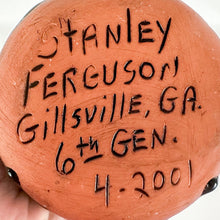 Load image into Gallery viewer, 2001 Stanley Ferguson Folk Art Grapevine Mini Pottery Jug