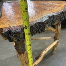 Load image into Gallery viewer, Triangular Live Edge End Table