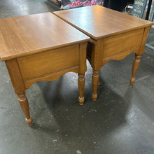 Load image into Gallery viewer, Pair Of MCM Wooden End Tables