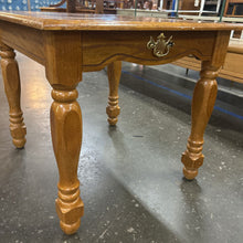 Load image into Gallery viewer, Oak End Table, False Drawer