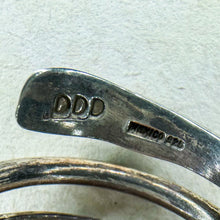 Load image into Gallery viewer, Vintage Dominique Dinouart DDD Sterling Silver Rose Quartz Wrap Band Ring, Size 9