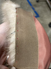 Load image into Gallery viewer, *Pastel Mink Cloche Hat, Adolpho II, Vintage to Antique, Excellent Condition