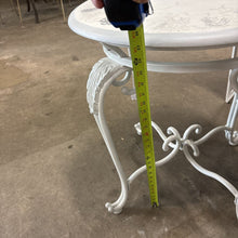 Load image into Gallery viewer, Custom Painted Circular Table With Iron Legs