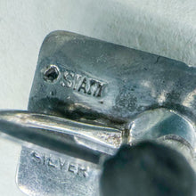 Load image into Gallery viewer, Vintage Sterling Silver Siam Elephant Screw-Back Earrings