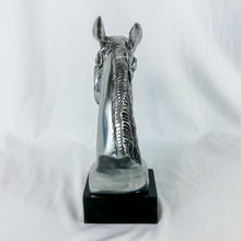 Load image into Gallery viewer, Vintage Metal Horse Bust Sculpture