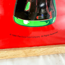 Load image into Gallery viewer, 1990 Framed Metal Coca-Cola Sign