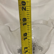 Load image into Gallery viewer, Lamp, Bronze table, Etched Bowl Globe