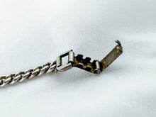 Load image into Gallery viewer, Vintage USNR O Sterling Silver ID Bracelet, 1940s