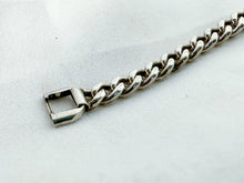 Load image into Gallery viewer, Vintage USNR O Sterling Silver ID Bracelet, 1940s