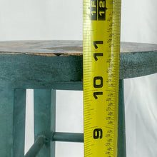 Load image into Gallery viewer, Vintage Hand-Painted Nautical Themed Stool