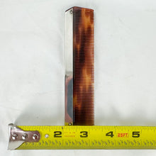 Load image into Gallery viewer, Vintage Gould Sterling Silver Mahogany Wood Brush and Comb Set with Box