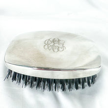 Load image into Gallery viewer, Vintage Gould Sterling Silver Mahogany Wood Brush and Comb Set with Box