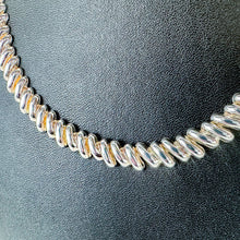 Load image into Gallery viewer, Vintage 16 Inch Italian-Made Sterling Silver Hollow Link Chain Necklace
