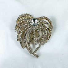 Load image into Gallery viewer, Vintage Faux Diamond Abstract Firework Brooch
