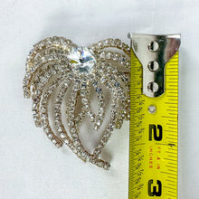 Load image into Gallery viewer, Vintage Faux Diamond Abstract Firework Brooch