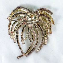 Load image into Gallery viewer, Vintage Faux Diamond Abstract Firework Brooch