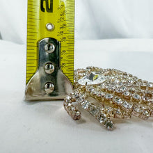 Load image into Gallery viewer, Vintage Faux Diamond Abstract Firework Brooch