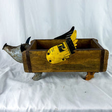 Load image into Gallery viewer, Vintage Brick Mold Flying Pig