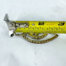 Load image into Gallery viewer, Vintage "Miss America" Rhinestone Dangling Earrings