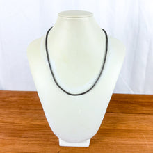 Load image into Gallery viewer, Vintage Sterling Silver Sarda Hook Closure Wheat Chain Necklace
