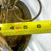 Load image into Gallery viewer, Vintage Hand-Crafted Metal Tree & Bird Foldable Votive Holder
