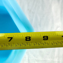 Load image into Gallery viewer, Vintage Fenton Blue Satin Glass Footed Bowl