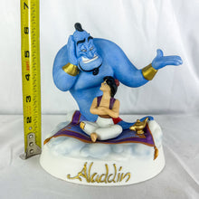 Load image into Gallery viewer, 1992 Limited Edition Disney's Aladdin Hand-Painted Ceramic Figurine, 2,212/15,000
