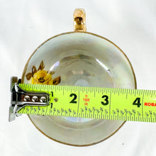 Load image into Gallery viewer, Vintage Royal Sealy Japan Yellow Roses Lusterware Teacup & Saucer