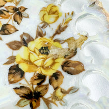 Load image into Gallery viewer, Vintage Royal Sealy Japan Yellow Roses Lusterware Teacup & Saucer