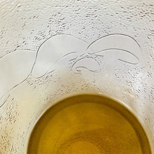 Load image into Gallery viewer, Vintage Bartlett Mushroom Motif Amber Glass Lidded Cookie Jar