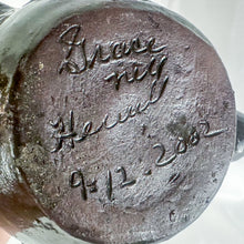 Load image into Gallery viewer, 2002 Signed Grace Nell Hewell Double-Sided Ugly Face Jug