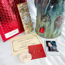 Load image into Gallery viewer, Signed Savannah S. Craven Peace & Love Face Jug with COA 42468